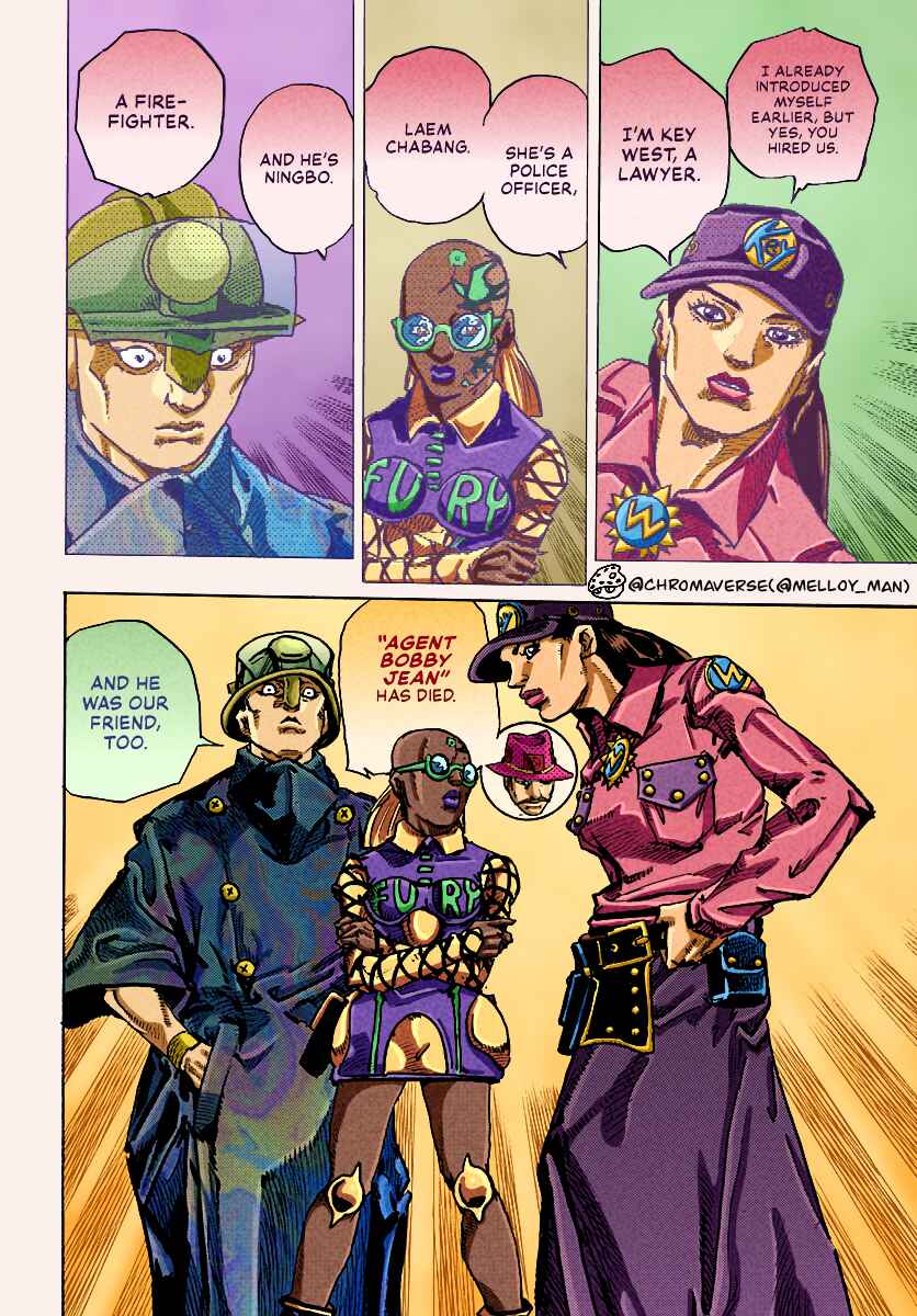 Page 29 Chapter 21 JoJos Bizarre Adventure Part 9 - The JOJOLands (Fan-Colored)