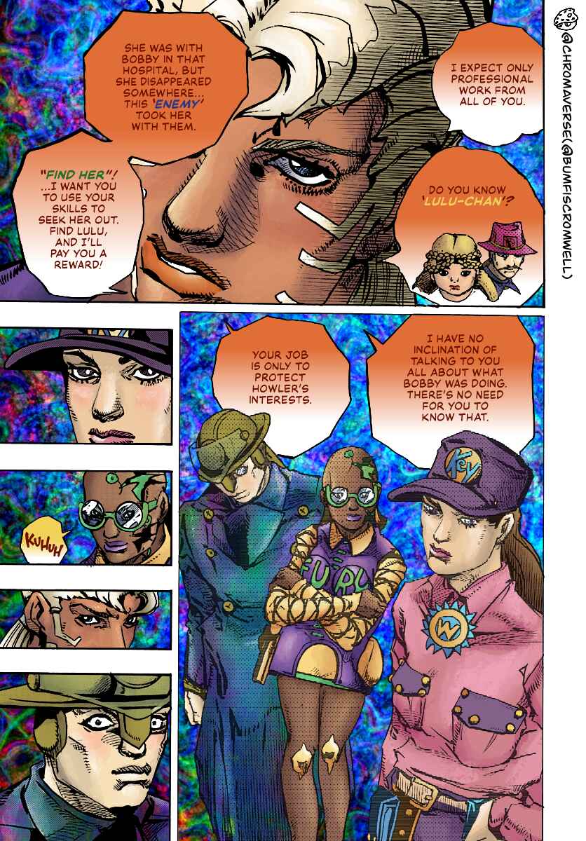 Page 32 Chapter 21 JoJos Bizarre Adventure Part 9 - The JOJOLands (Fan-Colored)
