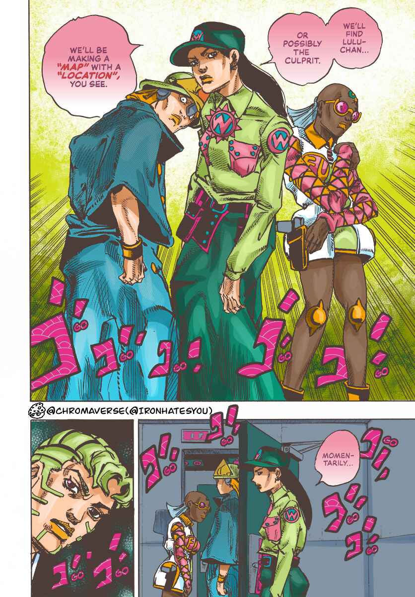 Page 35 Chapter 21 JoJos Bizarre Adventure Part 9 - The JOJOLands (Fan-Colored)
