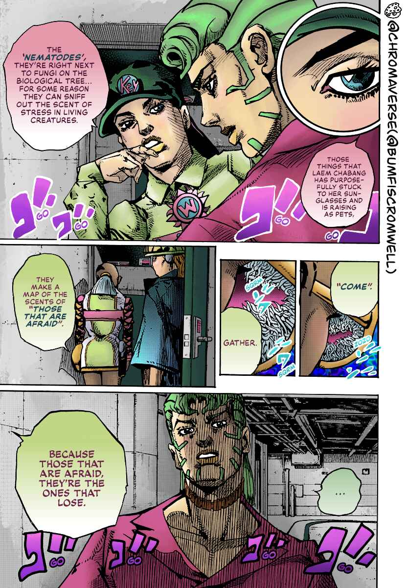 Page 36 Chapter 21 JoJos Bizarre Adventure Part 9 - The JOJOLands (Fan-Colored)