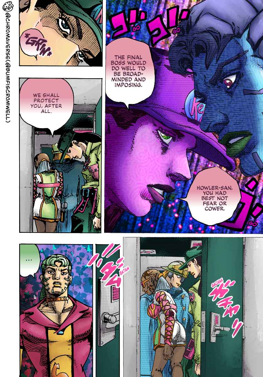Page 37 Chapter 21 JoJos Bizarre Adventure Part 9 - The JOJOLands (Fan-Colored)