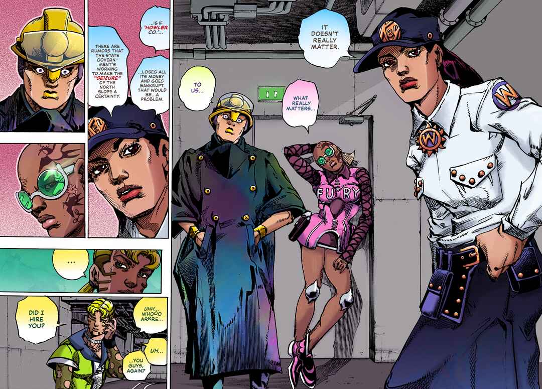 Page 44 Chapter 21 JoJos Bizarre Adventure Part 9 - The JOJOLands (Fan-Colored)
