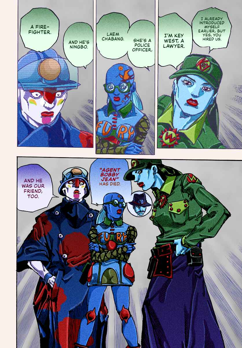 Page 45 Chapter 21 JoJos Bizarre Adventure Part 9 - The JOJOLands (Fan-Colored)