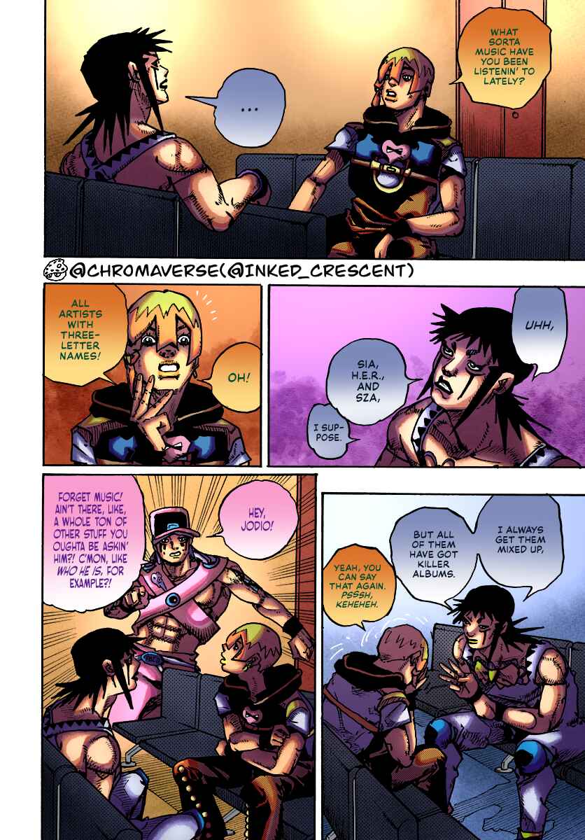 Page 12 Chapter 12 JoJos Bizarre Adventure Part 9 - The JOJOLands (Fan-Colored)