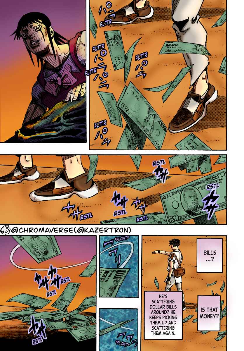 Page 27 Chapter 12 JoJos Bizarre Adventure Part 9 - The JOJOLands (Fan-Colored)