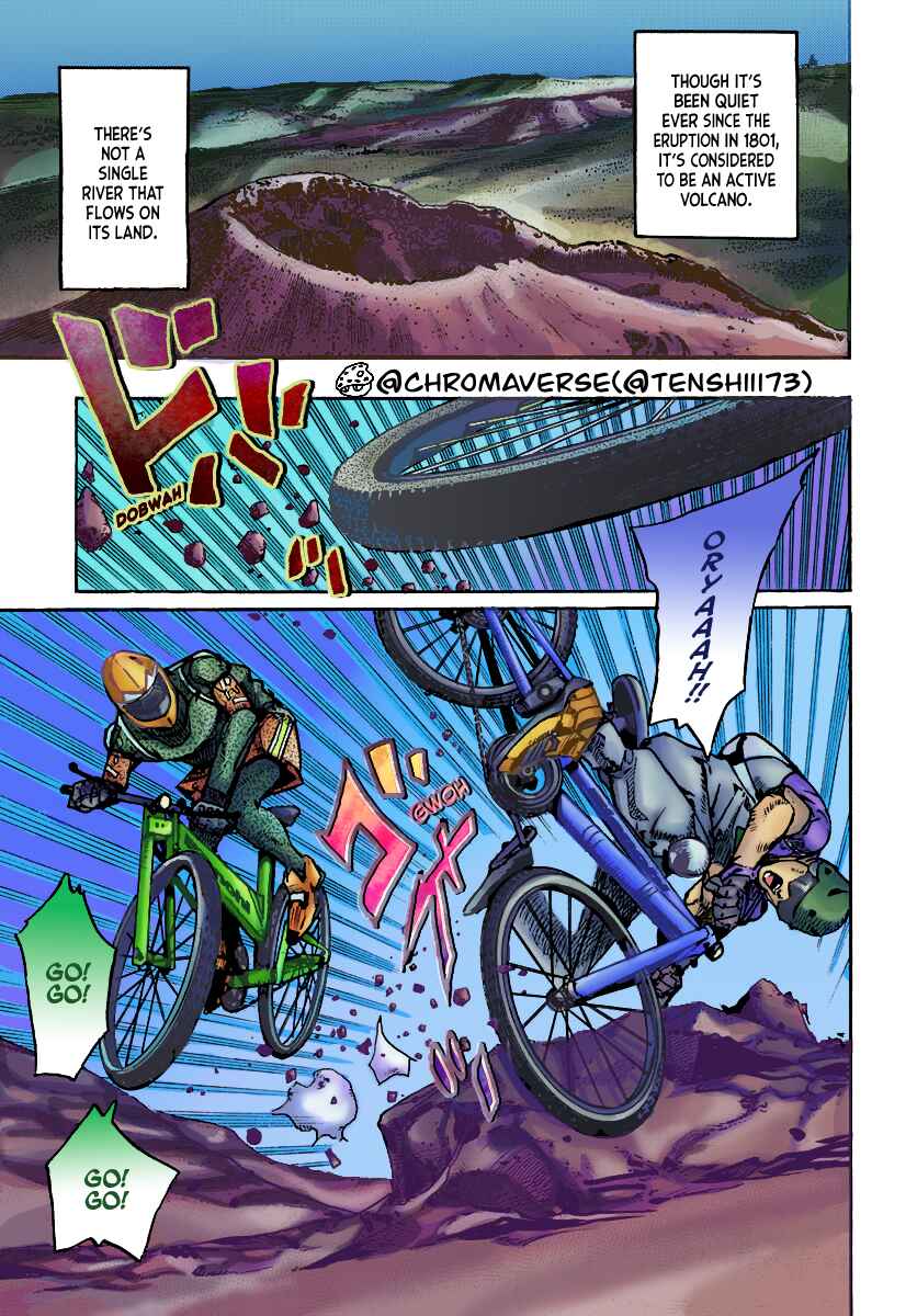 Page 4 Chapter 12 JoJos Bizarre Adventure Part 9 - The JOJOLands (Fan-Colored)