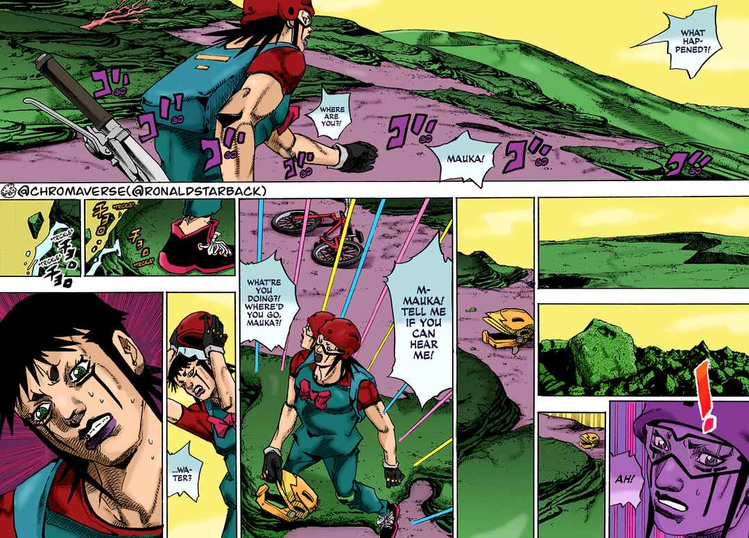Page 8 Chapter 12 JoJos Bizarre Adventure Part 9 - The JOJOLands (Fan-Colored)