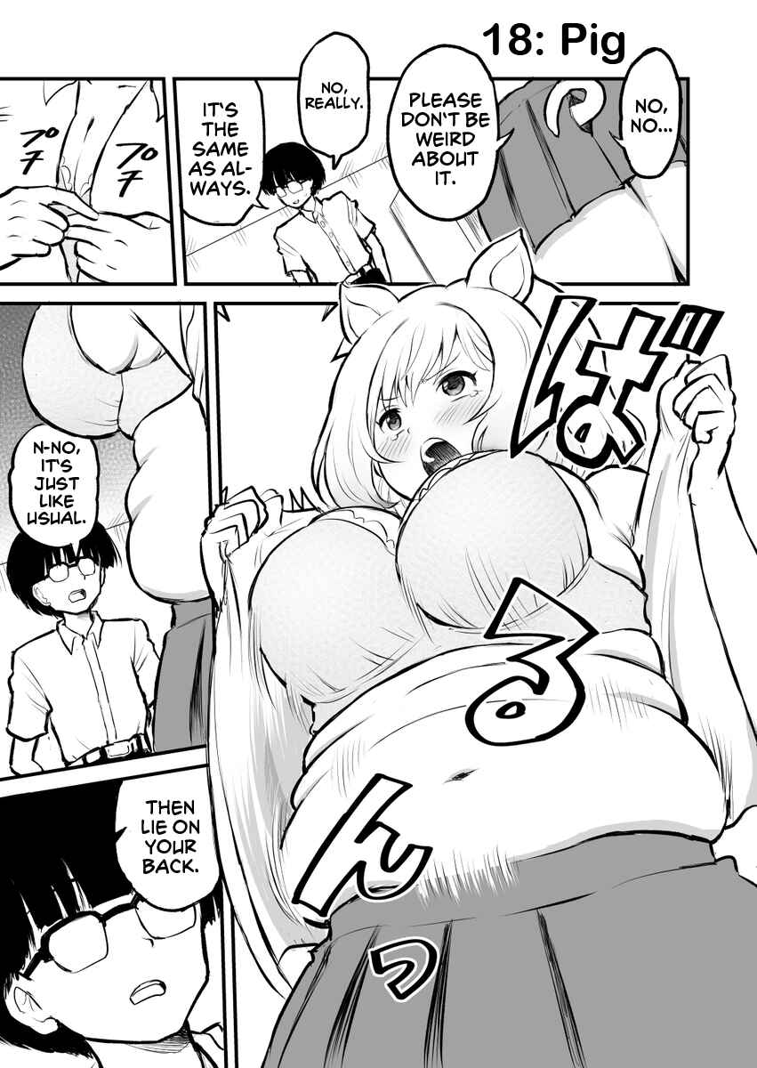 Page 1 Chapter 18 Higawari Shippo no Ozaki-chan