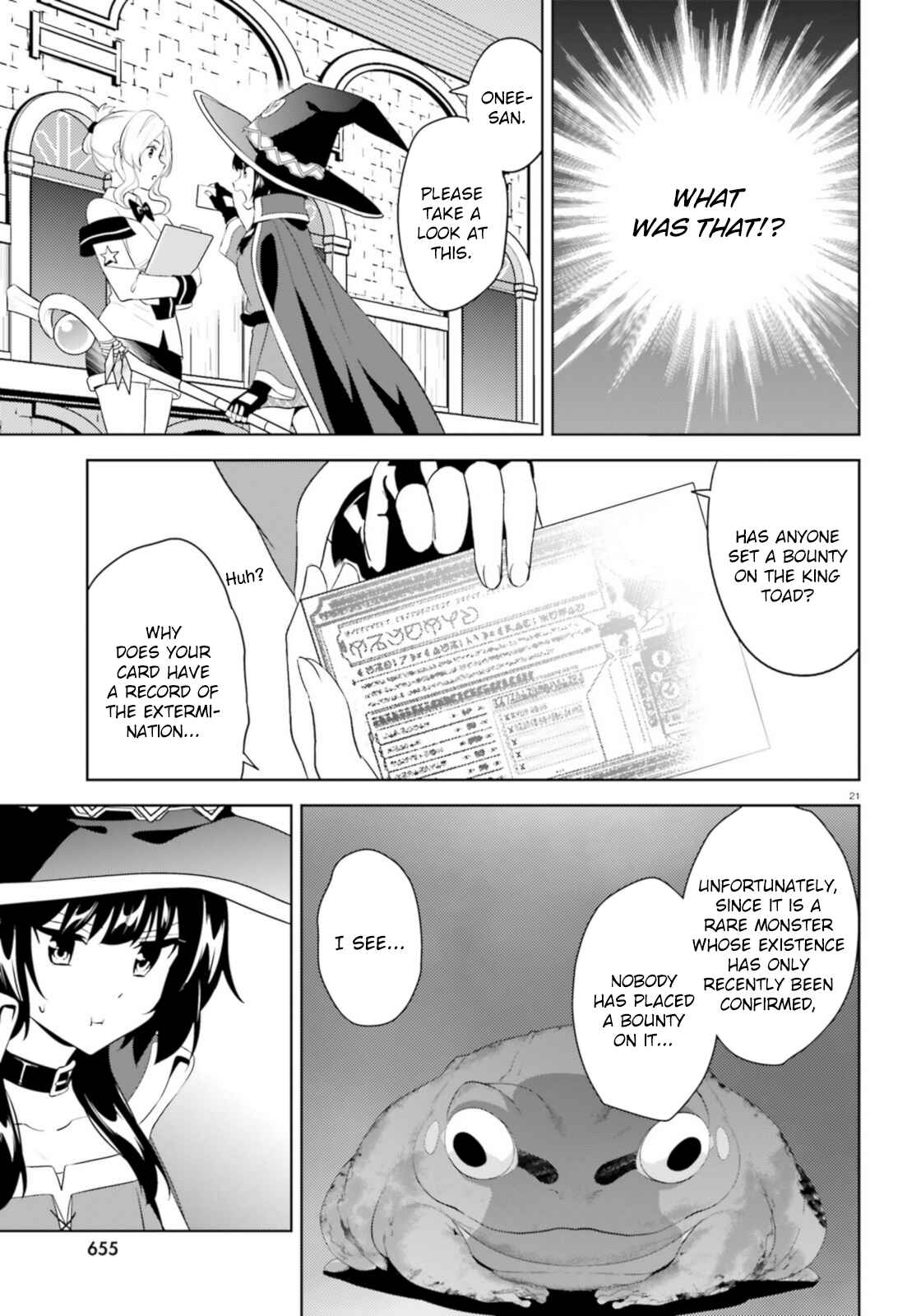 Page 21 Chapter 20 Zoku, Kono Subarashii Sekai ni Bakuen wo!