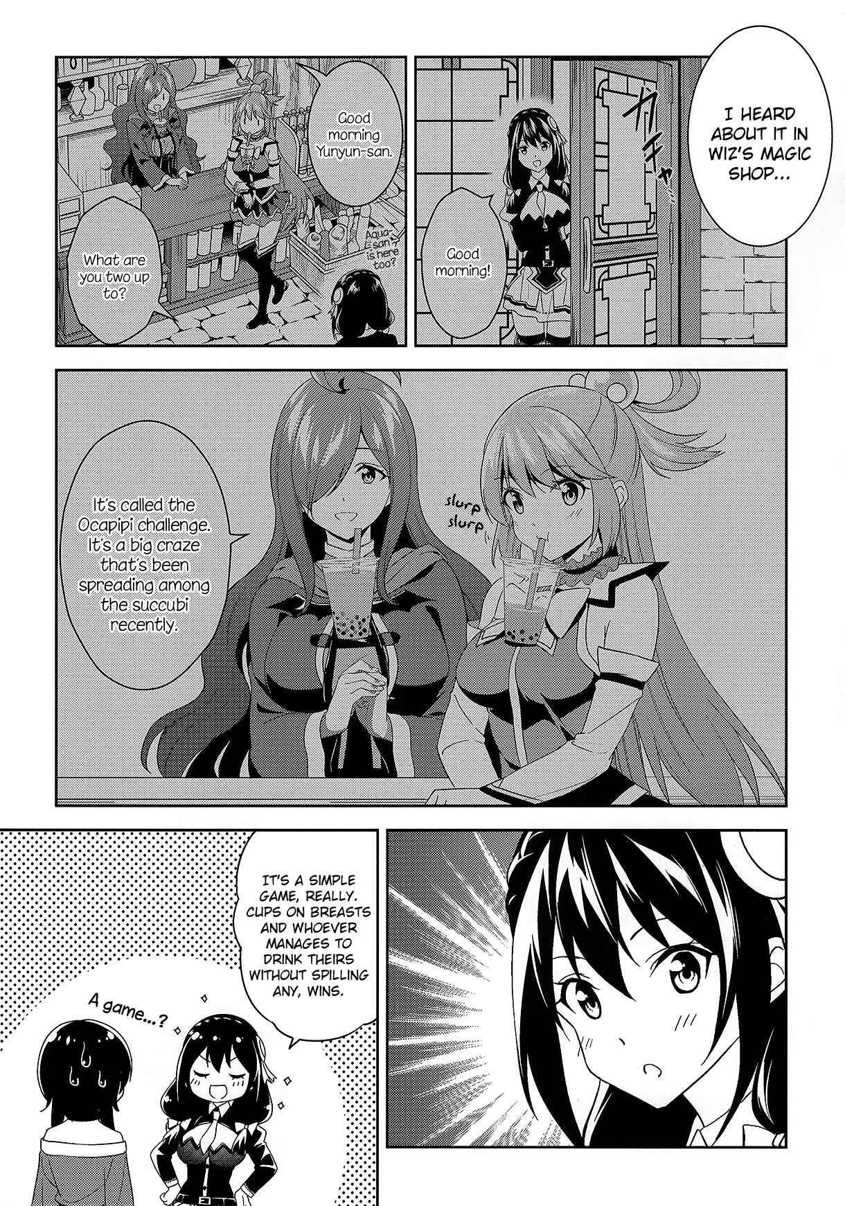 Page 4 Chapter 18.5 Zoku, Kono Subarashii Sekai ni Bakuen wo!