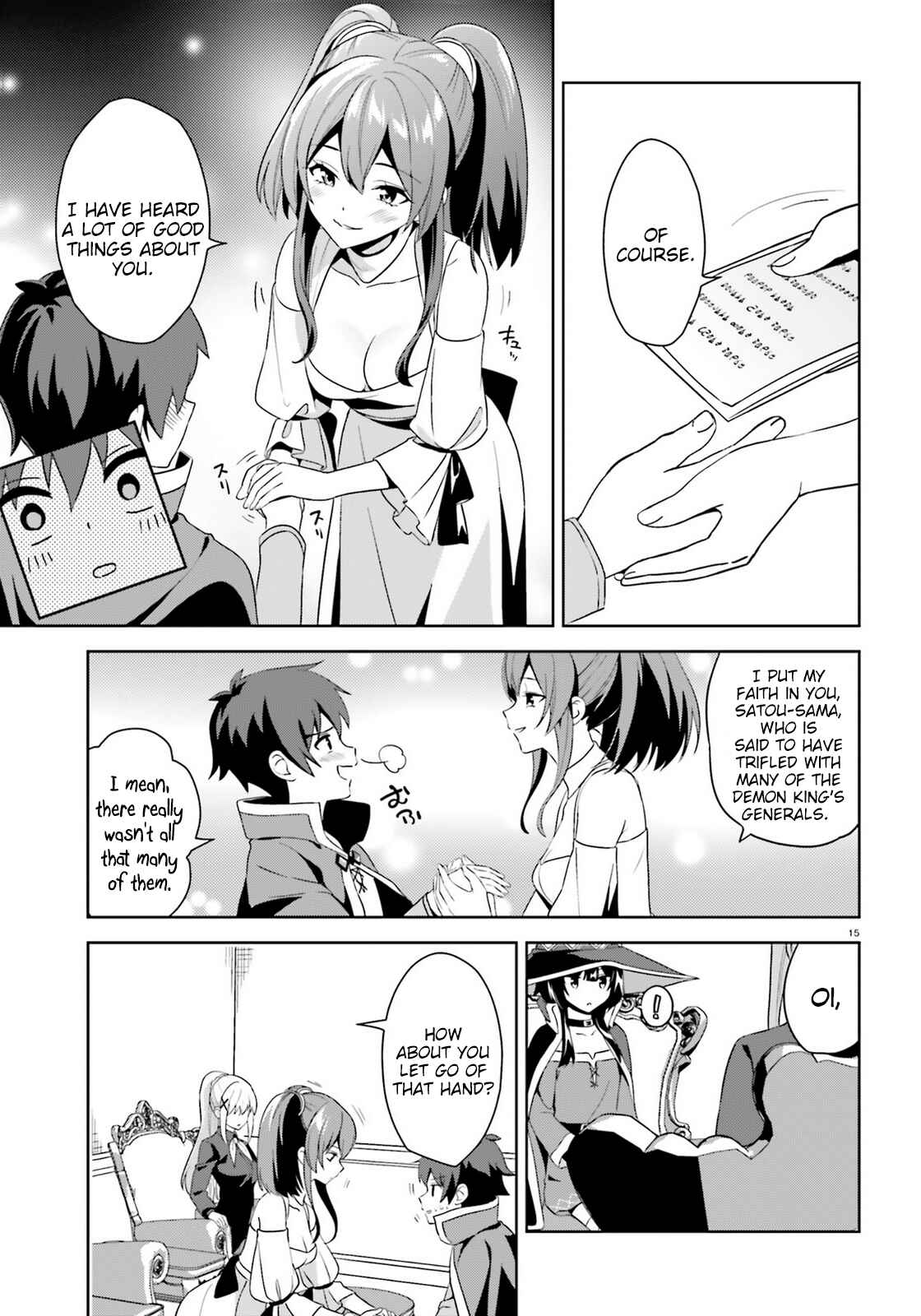 Page 15 Chapter 9 Zoku, Kono Subarashii Sekai ni Bakuen wo!