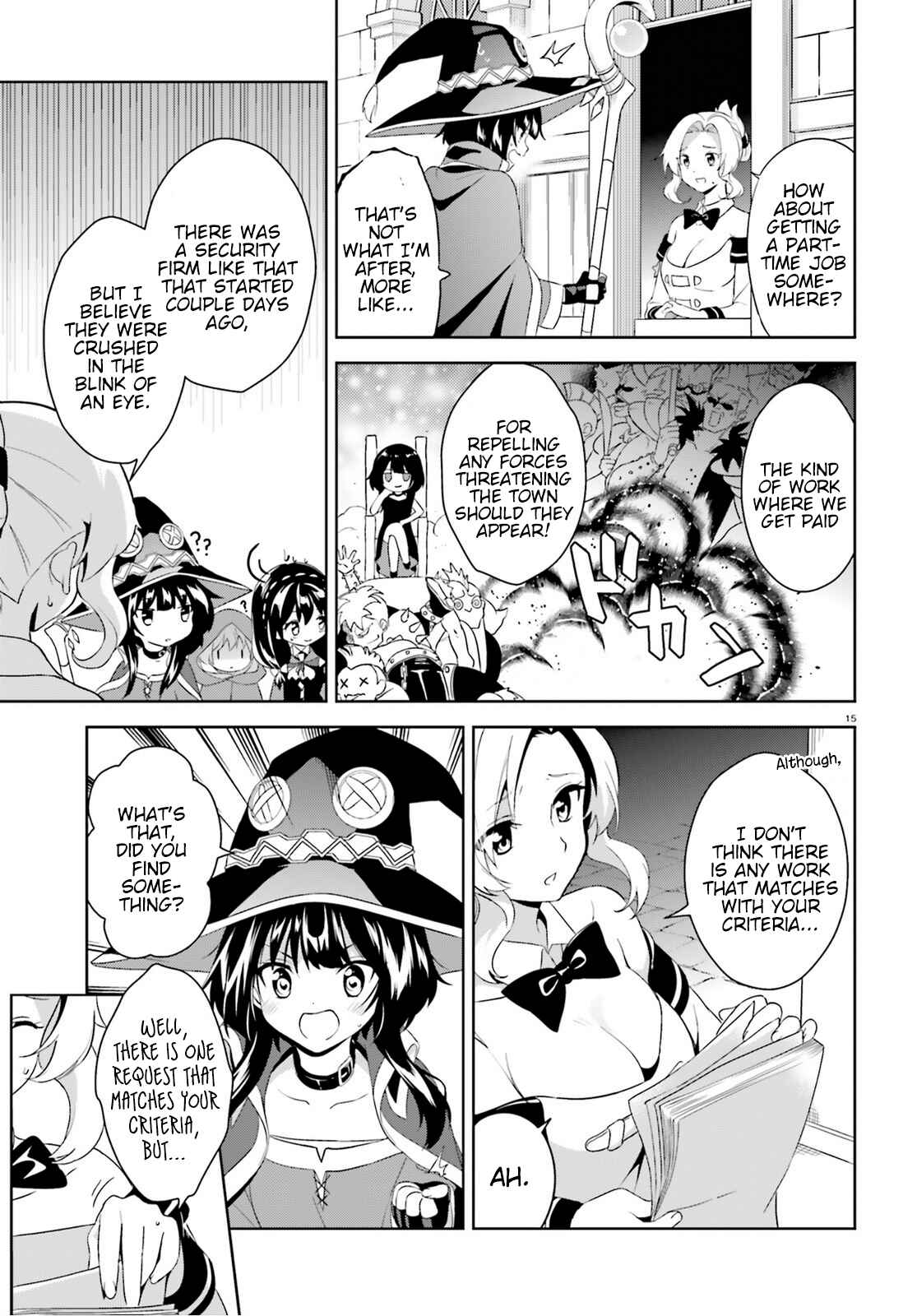 Page 14 Chapter 3 Zoku, Kono Subarashii Sekai ni Bakuen wo!