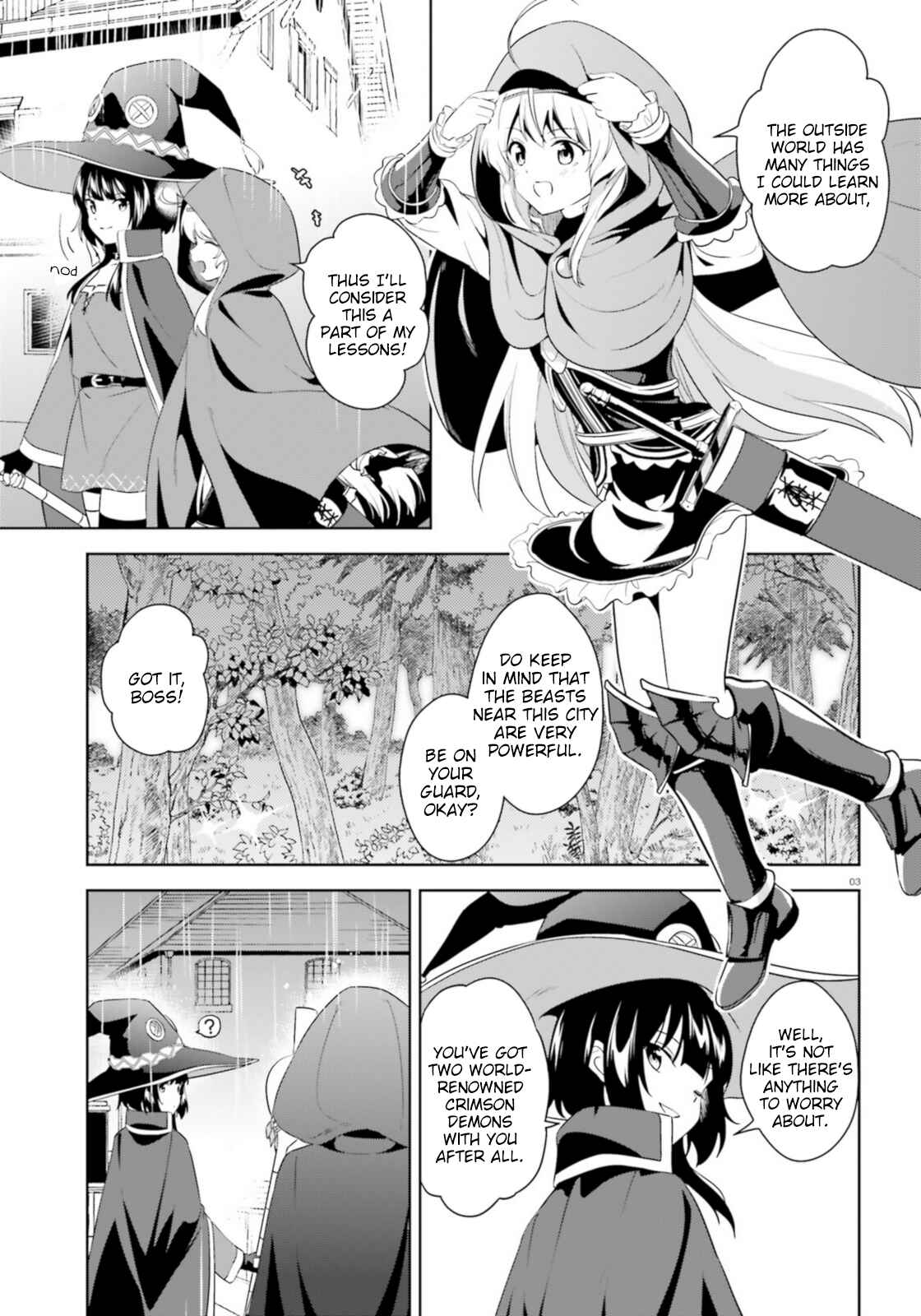 Page 3 Chapter 14 Zoku, Kono Subarashii Sekai ni Bakuen wo!