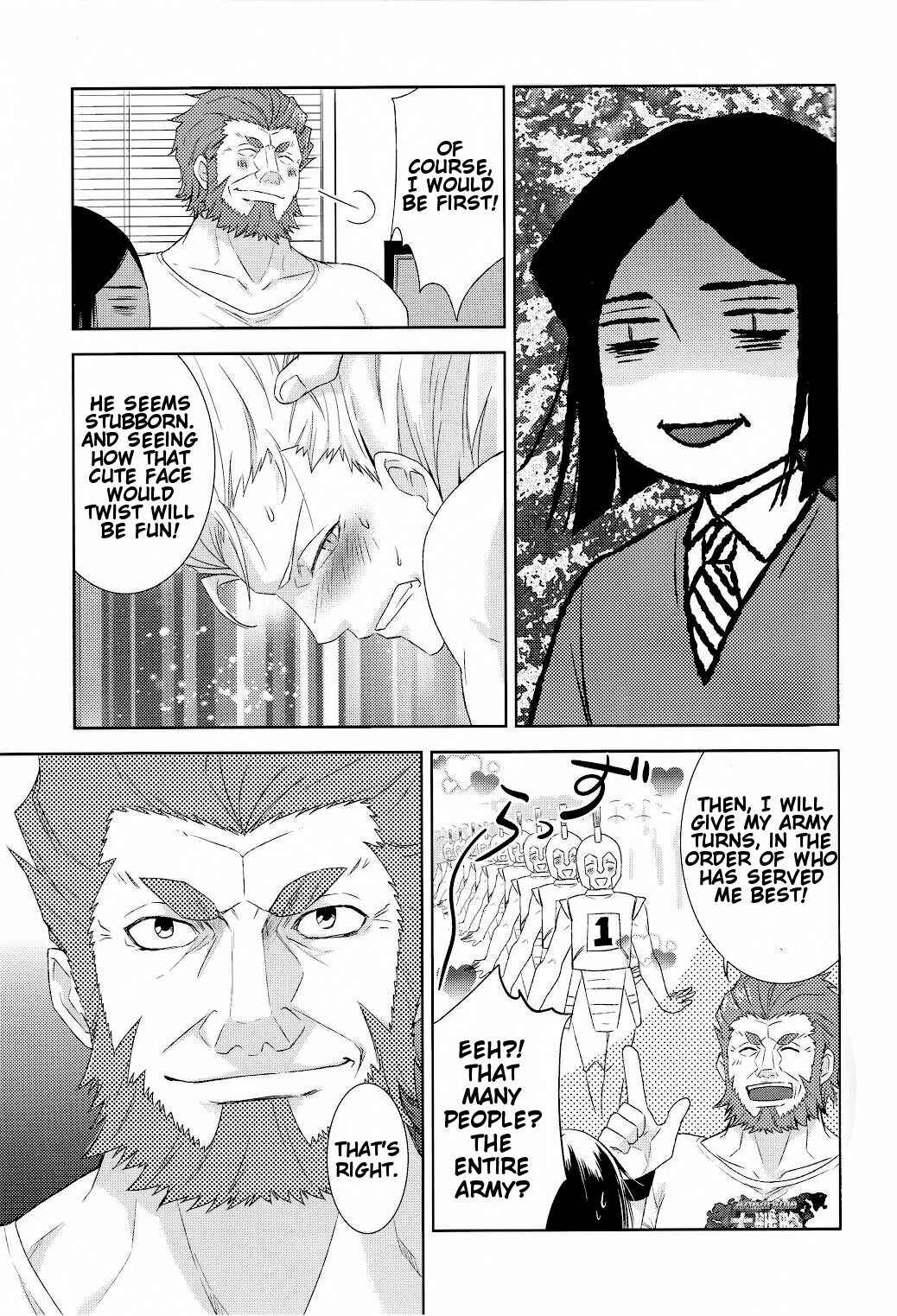 Page 8 Chapter Unknown_8d44 Fate/Zero - Gold Shining in the Night Sky (Doujinshi)
