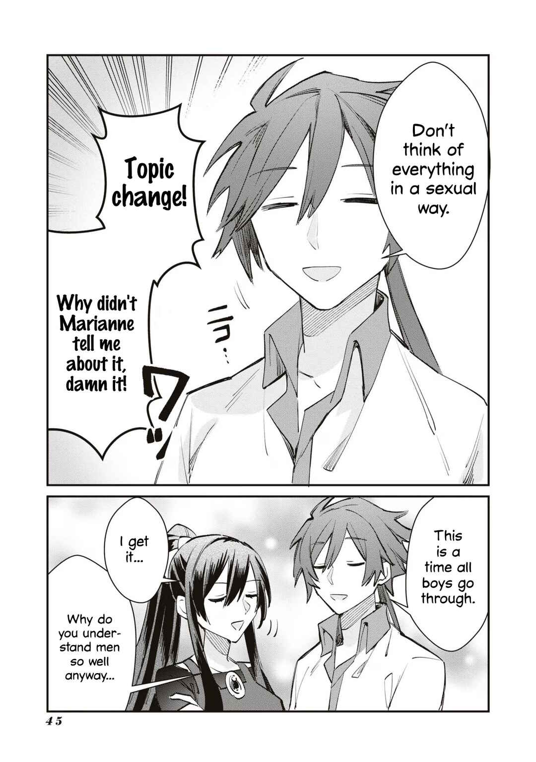 Page 7 Chapter 10 TS Akuyaku Reijou Kamisama Tensei Zennin Tsuihou Haishin RTA ~Kiraware Tsuihou End o Mezashiteru no ni Saikyou Musou Road kara Orirarenai~