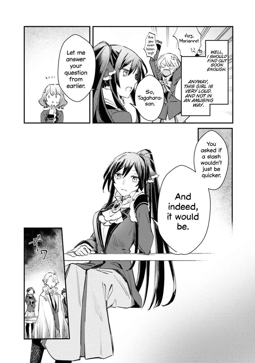 Page 10 Chapter 4 TS Akuyaku Reijou Kamisama Tensei Zennin Tsuihou Haishin RTA ~Kiraware Tsuihou End o Mezashiteru no ni Saikyou Musou Road kara Orirarenai~