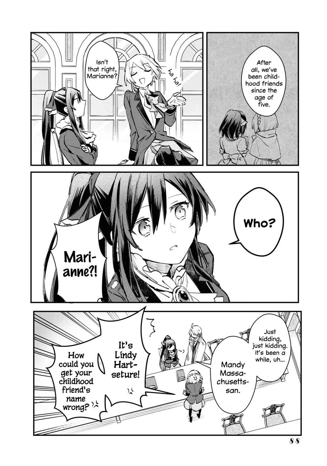 Page 8 Chapter 4 TS Akuyaku Reijou Kamisama Tensei Zennin Tsuihou Haishin RTA ~Kiraware Tsuihou End o Mezashiteru no ni Saikyou Musou Road kara Orirarenai~