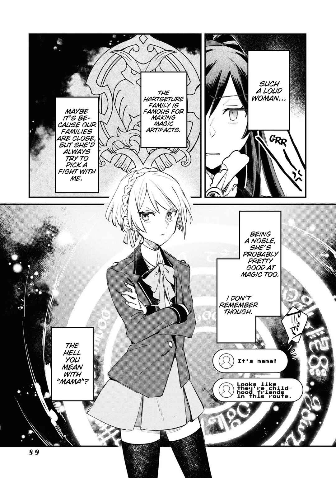 Page 9 Chapter 4 TS Akuyaku Reijou Kamisama Tensei Zennin Tsuihou Haishin RTA ~Kiraware Tsuihou End o Mezashiteru no ni Saikyou Musou Road kara Orirarenai~