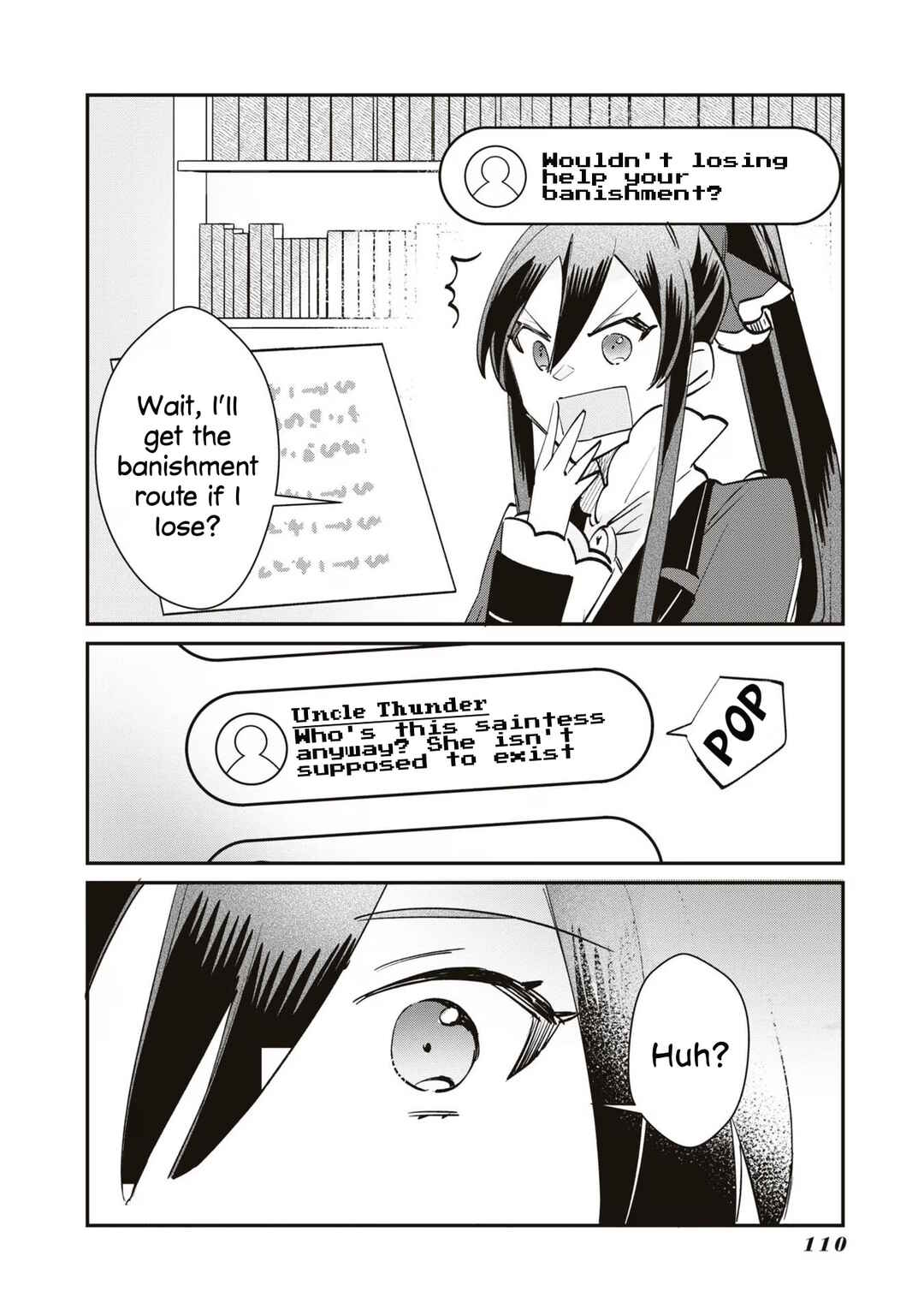 Page 12 Chapter 14 TS Akuyaku Reijou Kamisama Tensei Zennin Tsuihou Haishin RTA ~Kiraware Tsuihou End o Mezashiteru no ni Saikyou Musou Road kara Orirarenai~