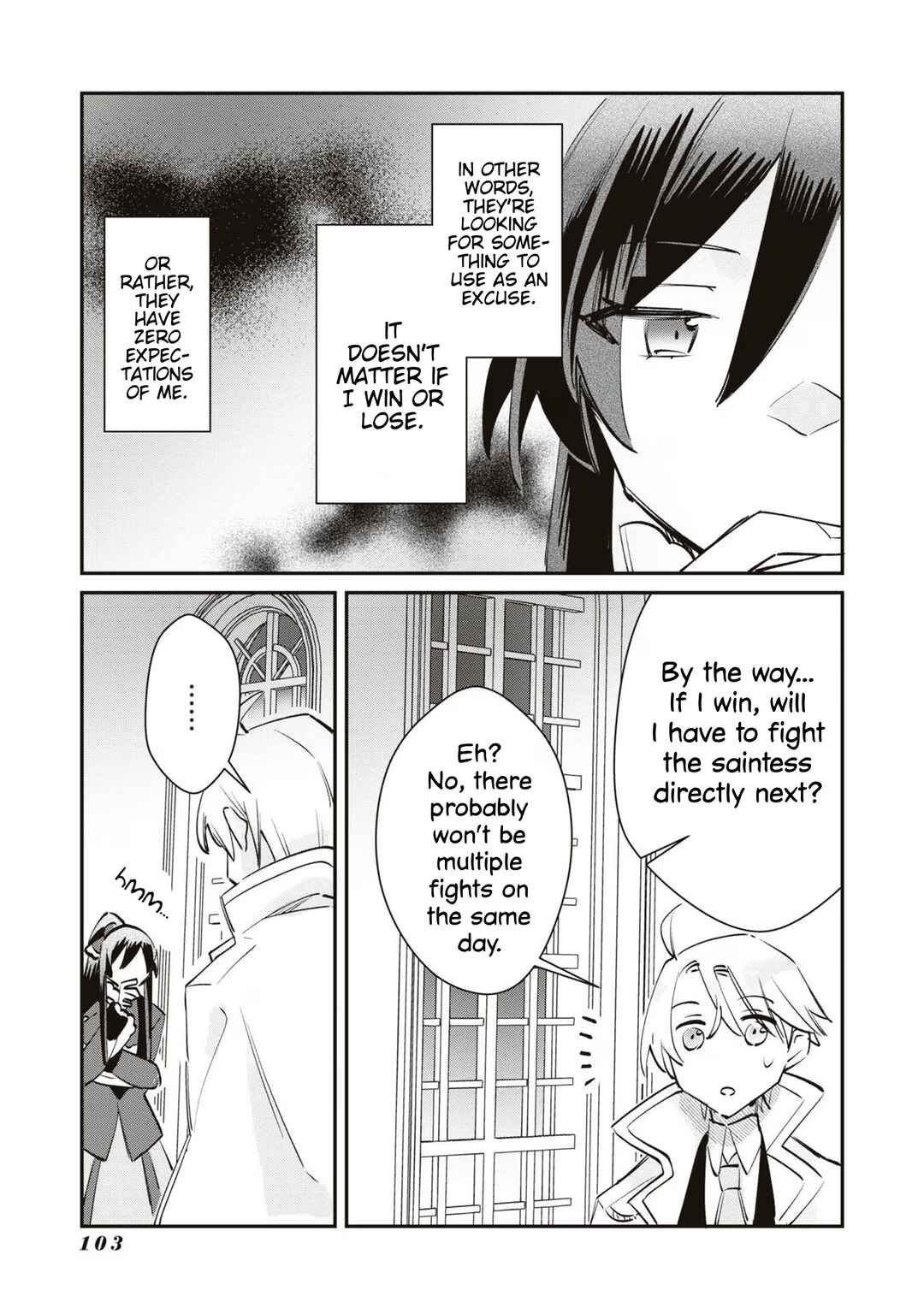 Page 5 Chapter 14 TS Akuyaku Reijou Kamisama Tensei Zennin Tsuihou Haishin RTA ~Kiraware Tsuihou End o Mezashiteru no ni Saikyou Musou Road kara Orirarenai~