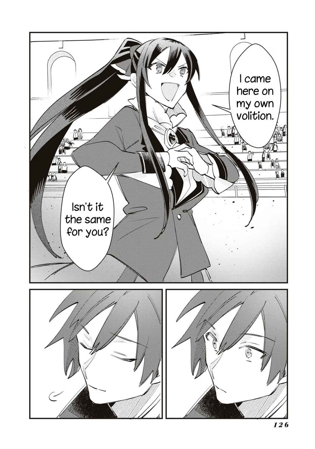 Page 6 Chapter 15 TS Akuyaku Reijou Kamisama Tensei Zennin Tsuihou Haishin RTA ~Kiraware Tsuihou End o Mezashiteru no ni Saikyou Musou Road kara Orirarenai~
