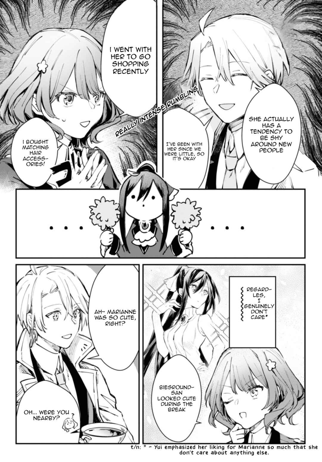 Page 17 Chapter 3.1 TS Akuyaku Reijou Kamisama Tensei Zennin Tsuihou Haishin RTA ~Kiraware Tsuihou End o Mezashiteru no ni Saikyou Musou Road kara Orirarenai~