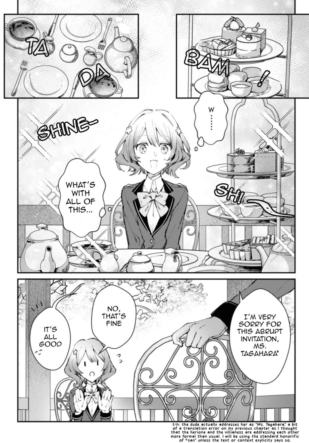Page 7 Chapter 3.1 TS Akuyaku Reijou Kamisama Tensei Zennin Tsuihou Haishin RTA ~Kiraware Tsuihou End o Mezashiteru no ni Saikyou Musou Road kara Orirarenai~