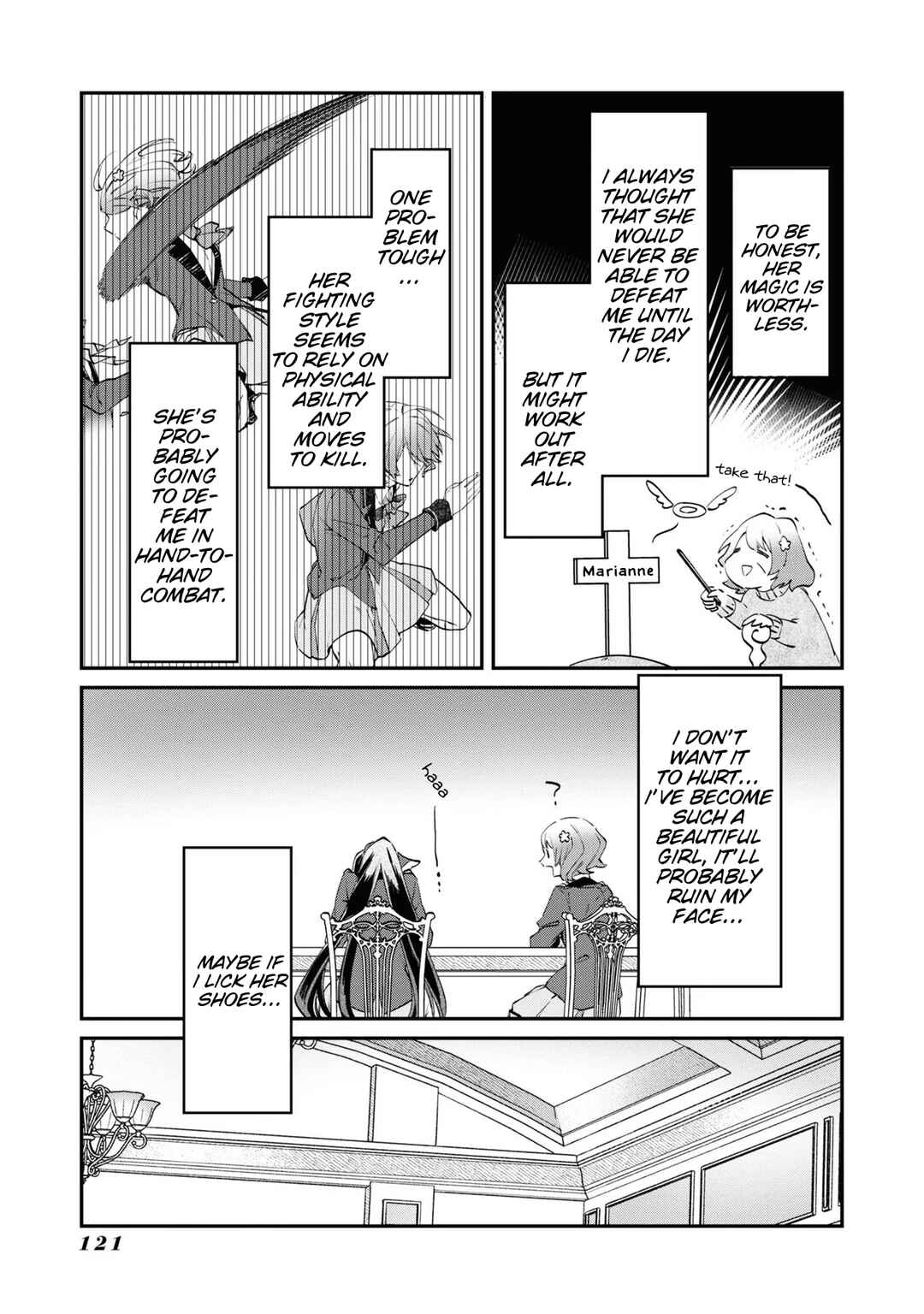 Page 25 Chapter 5 TS Akuyaku Reijou Kamisama Tensei Zennin Tsuihou Haishin RTA ~Kiraware Tsuihou End o Mezashiteru no ni Saikyou Musou Road kara Orirarenai~