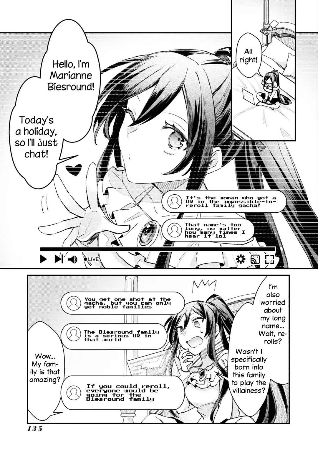 Page 11 Chapter 6 TS Akuyaku Reijou Kamisama Tensei Zennin Tsuihou Haishin RTA ~Kiraware Tsuihou End o Mezashiteru no ni Saikyou Musou Road kara Orirarenai~