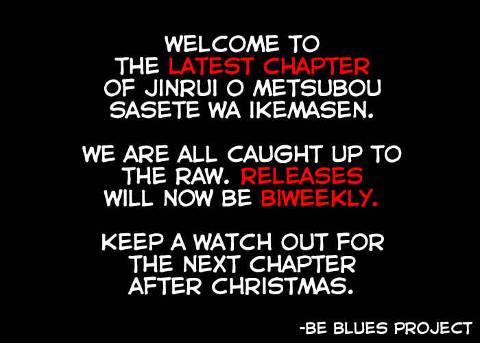 Page 1 Chapter 6 Jinrui wo Metsubou Sasete wa Ikemasen