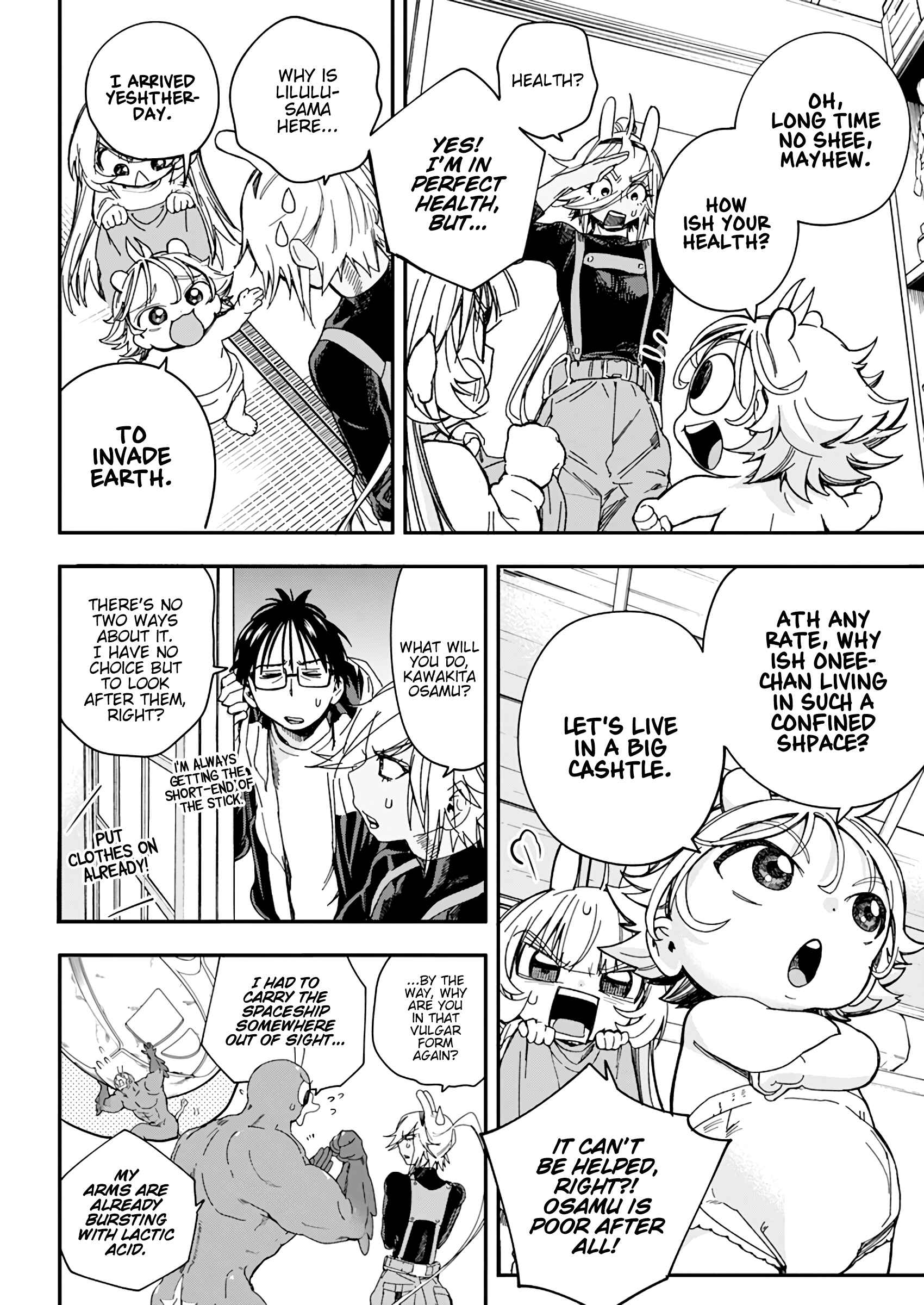 Page 4 Chapter 23 Jinrui wo Metsubou Sasete wa Ikemasen