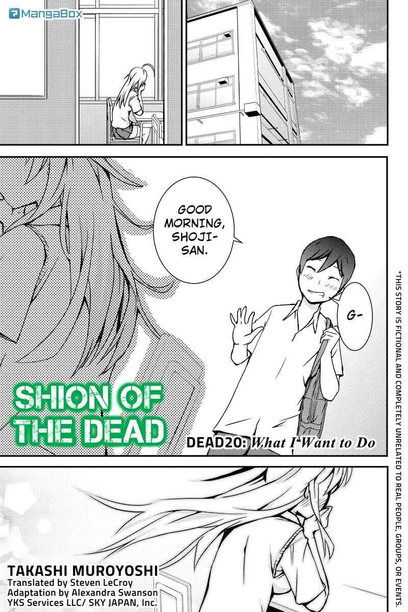 Page 1 Chapter 20 Shion of the Dead
