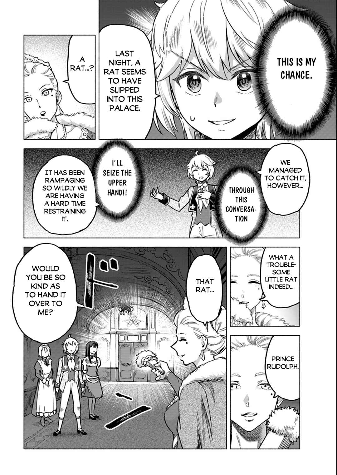 Page 13 Chapter 10.1 Tada no Murabito no Boku ga, Sanbyakunen Mae no Boukun Ouji ni Tensei shite shimaimashita ~Zense no Chishiki de Ansatsu Flag wo Kaihi shite, Odayaka ni Ikinokorimasu!~