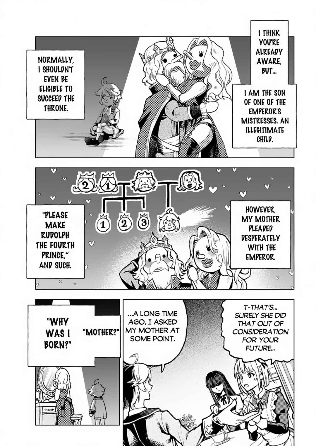 Page 22 Chapter 2 Tada no Murabito no Boku ga, Sanbyakunen Mae no Boukun Ouji ni Tensei shite shimaimashita ~Zense no Chishiki de Ansatsu Flag wo Kaihi shite, Odayaka ni Ikinokorimasu!~