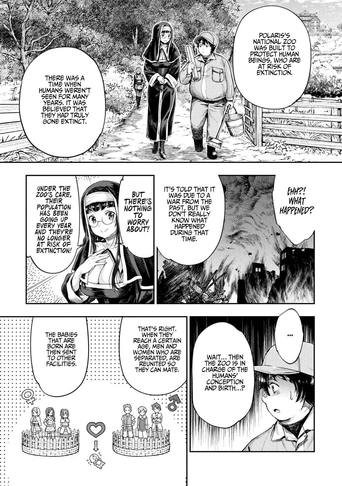 Page 12 Chapter 2 Isekai Hitokko Doubutsuen - Boku wa Zetsumetsu Kikushu no Shiikuin ni Narimashita