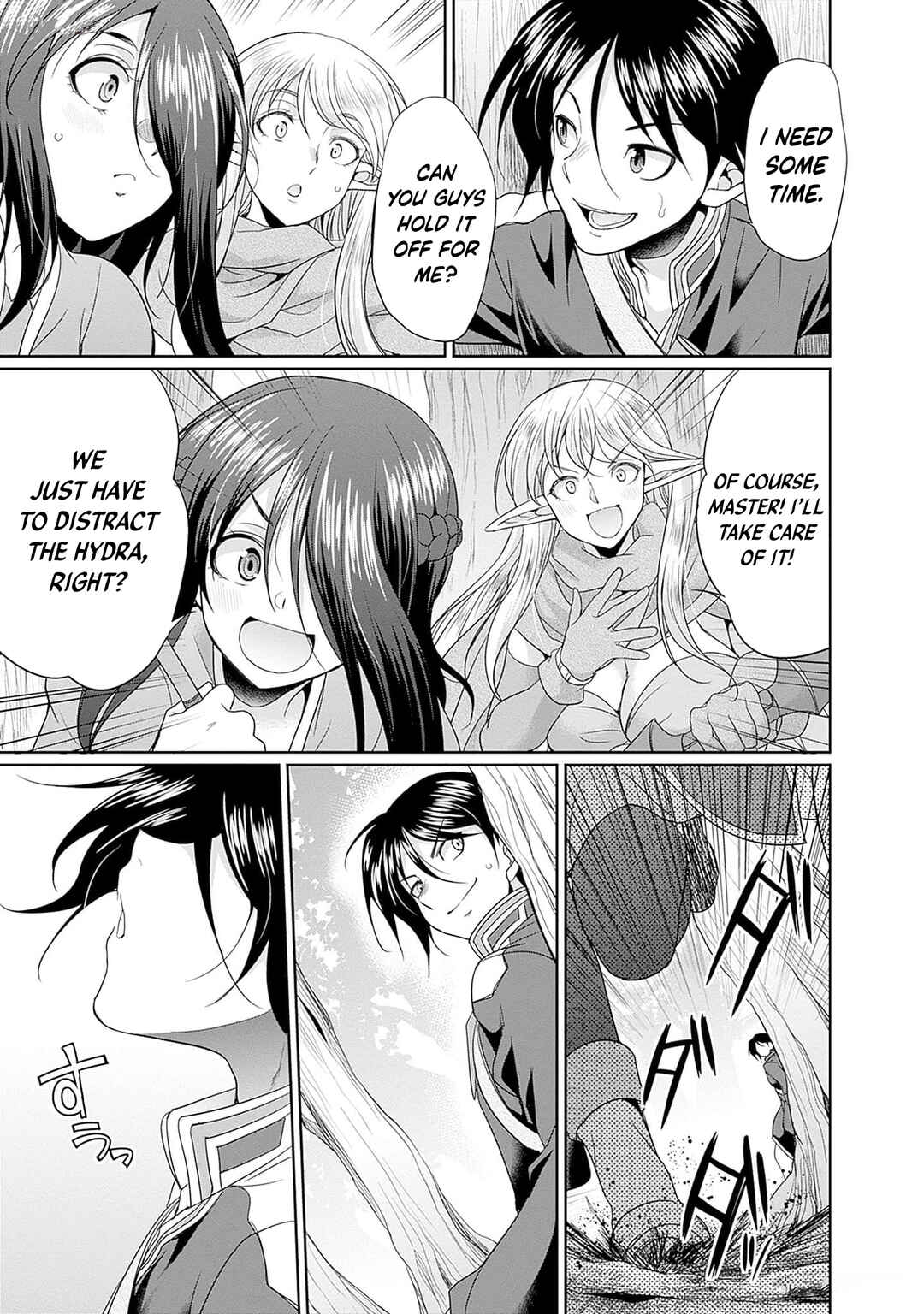 Page 15 Chapter 7 Elf Dorei to Kizuku Dungeon Harem - Isekai de Netotte Nakama o Fuyashimasu