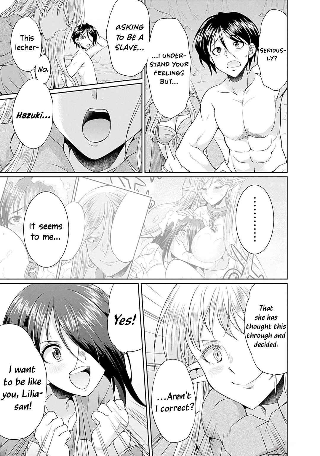 Page 10 Chapter 8 Elf Dorei to Kizuku Dungeon Harem - Isekai de Netotte Nakama o Fuyashimasu