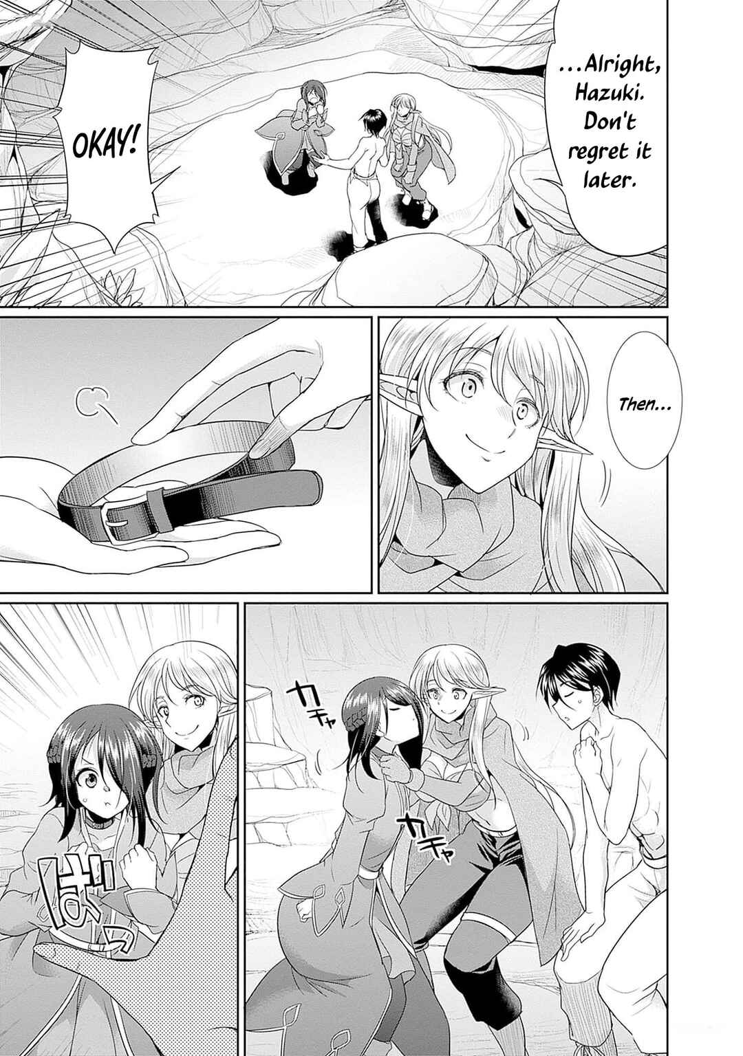 Page 16 Chapter 8 Elf Dorei to Kizuku Dungeon Harem - Isekai de Netotte Nakama o Fuyashimasu