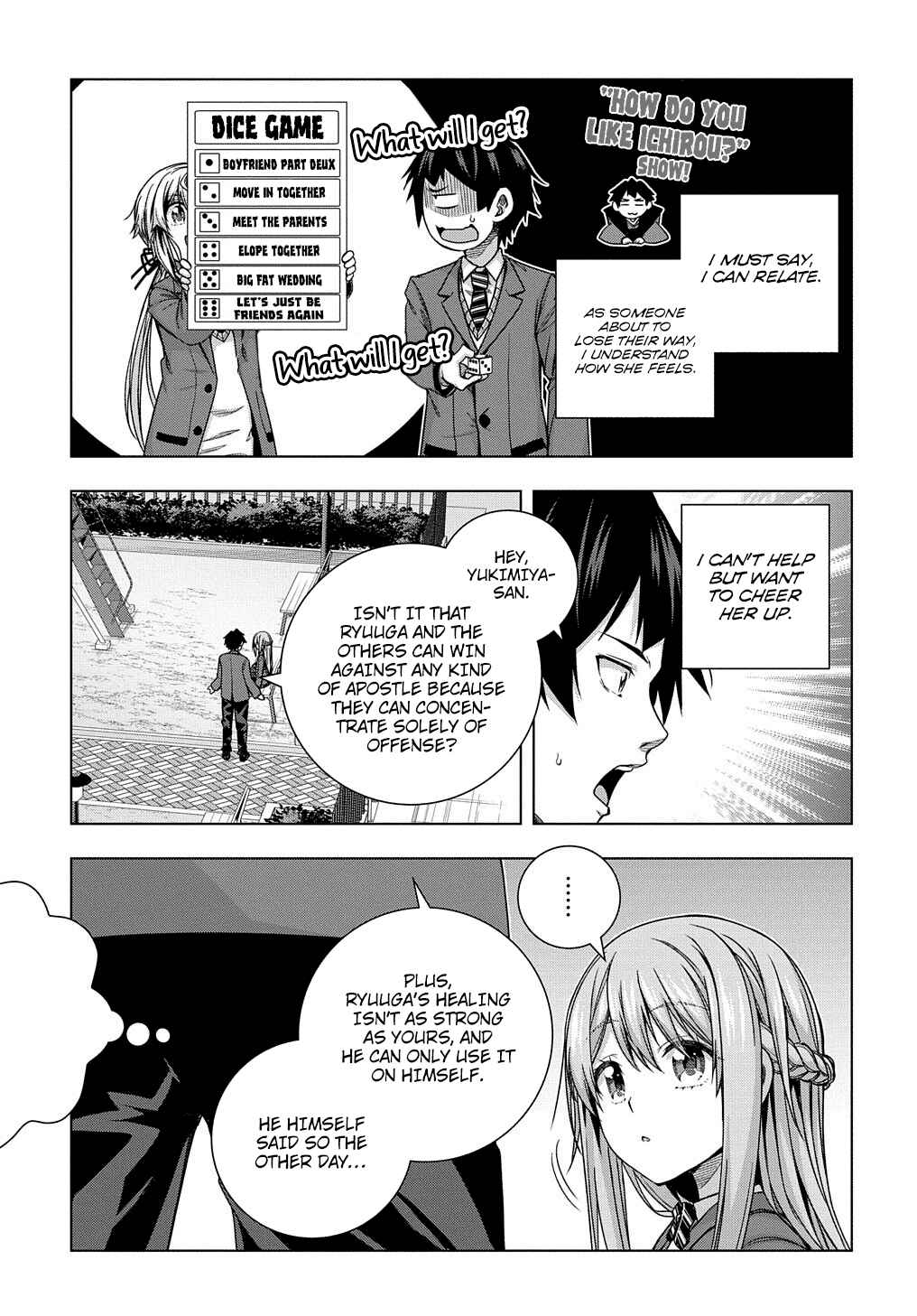 Page 12 Chapter 8 Yuujin Character wa Taihen desu ka?