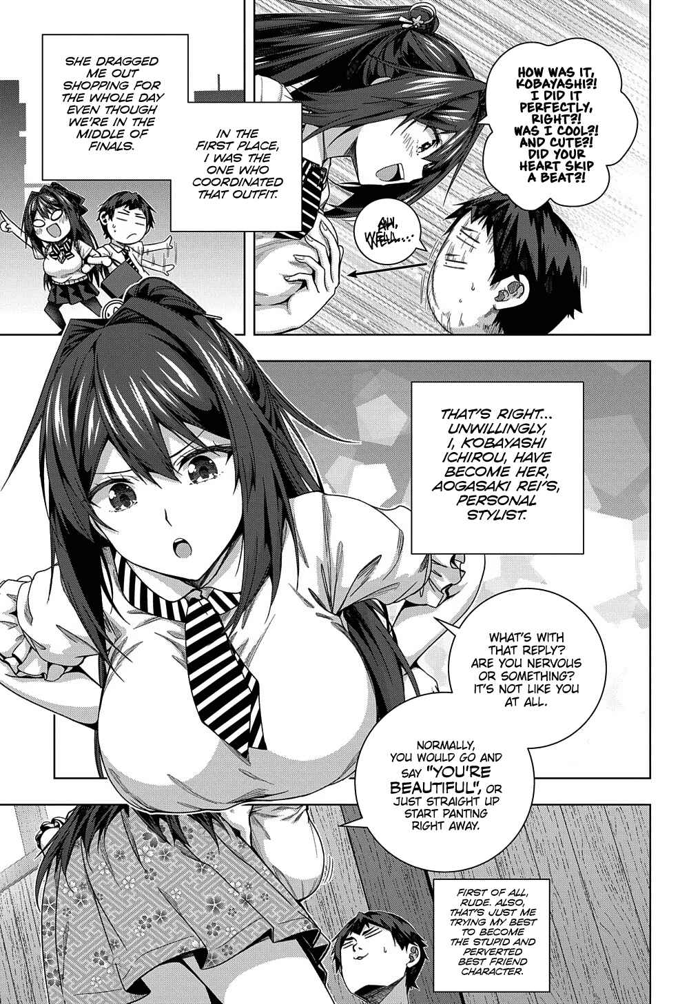 Page 4 Chapter 21 Yuujin Character wa Taihen desu ka?