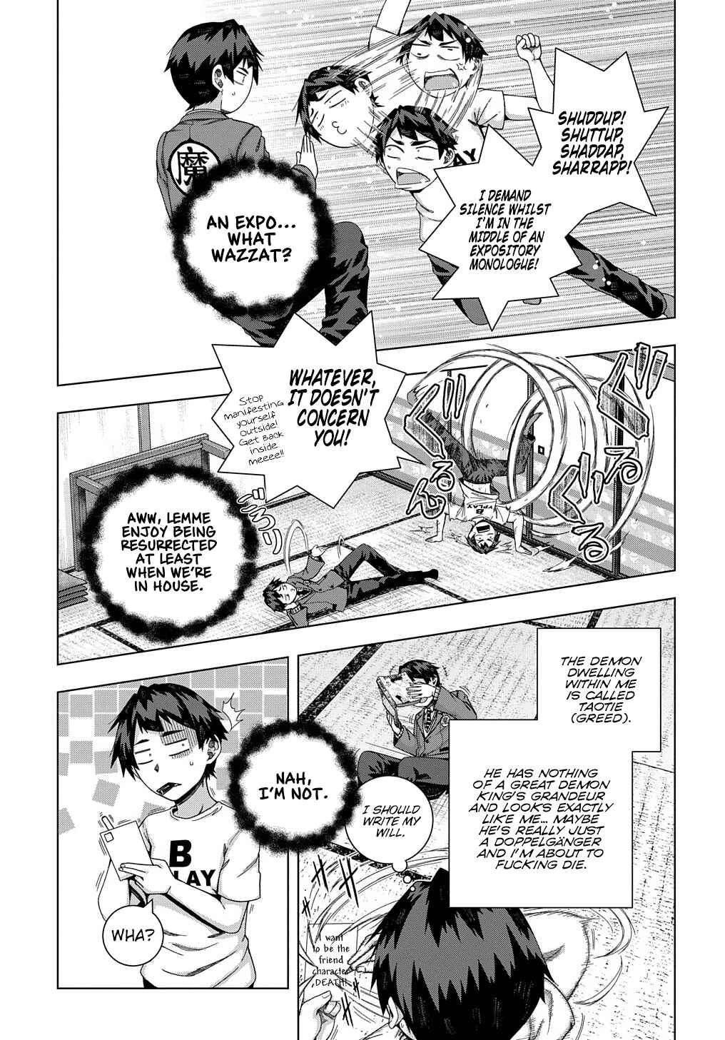 Page 4 Chapter 19 Yuujin Character wa Taihen desu ka?