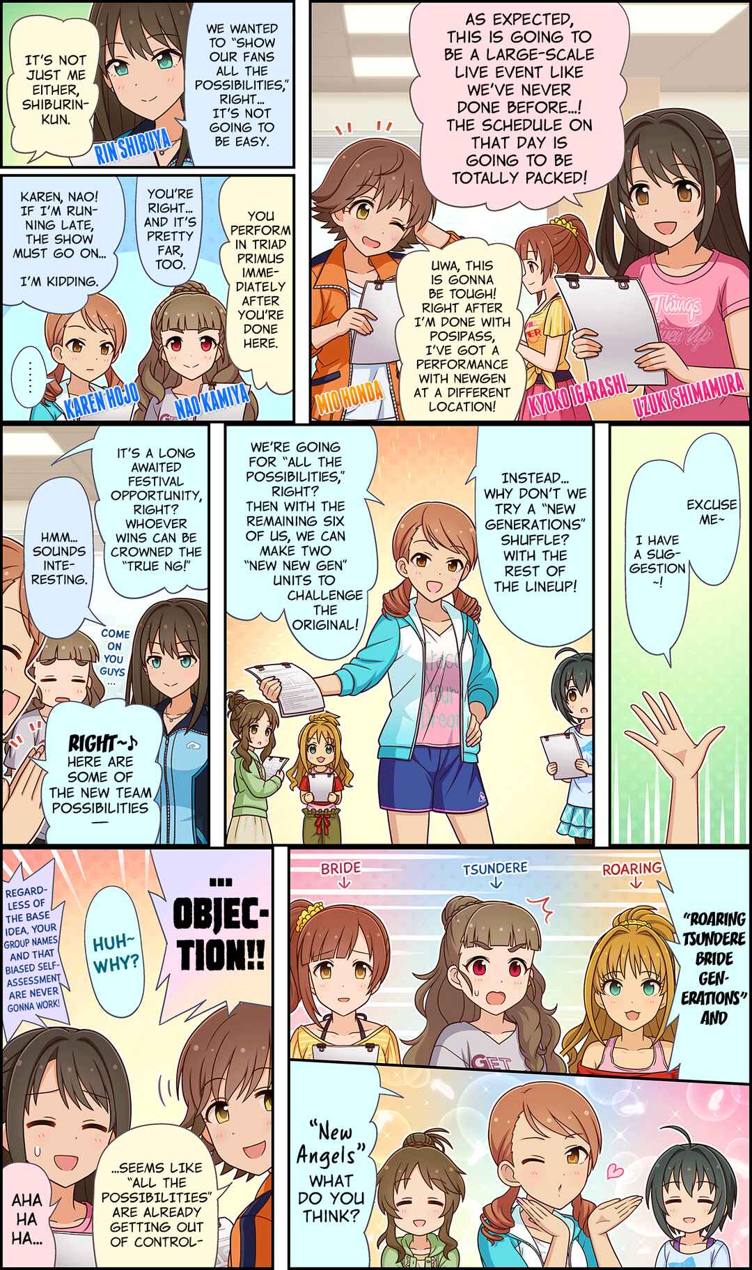 Page 1 Chapter 137 The iDOLM@STER Cinderella Girls Gekijou Wide☆