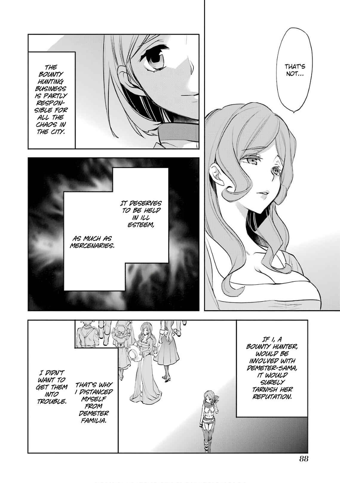 Page 50 Chapter 15 Dungeon ni Deai o Motomeru no wa Machigatteiru Darou ka: Familia Chronicle—Episode Ryuu