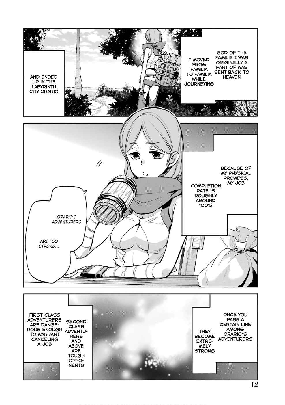 Page 10 Chapter 10 Dungeon ni Deai o Motomeru no wa Machigatteiru Darou ka: Familia Chronicle—Episode Ryuu