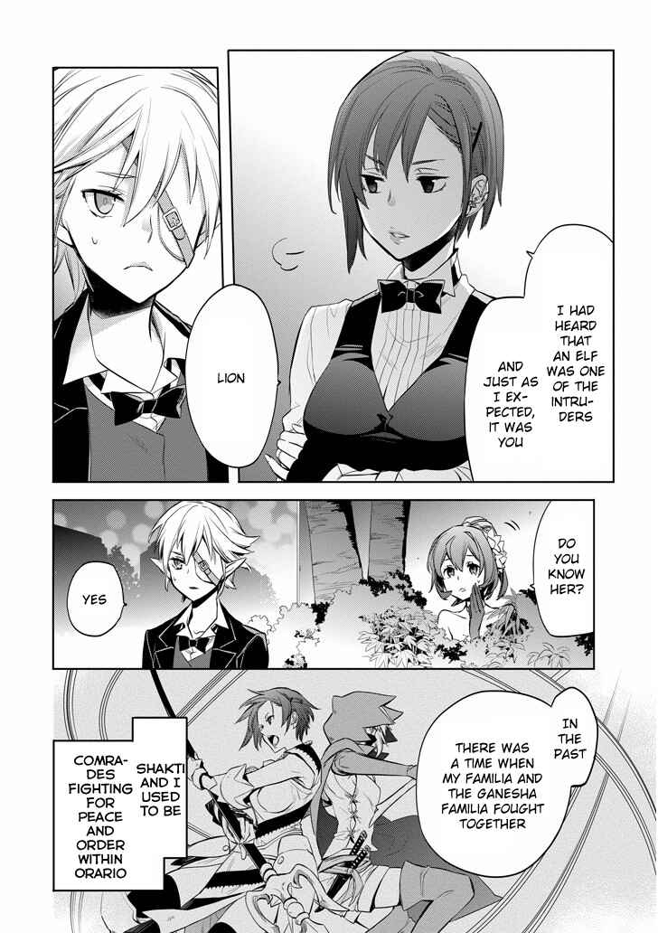 Page 11 Chapter 9 Dungeon ni Deai o Motomeru no wa Machigatteiru Darou ka: Familia Chronicle—Episode Ryuu
