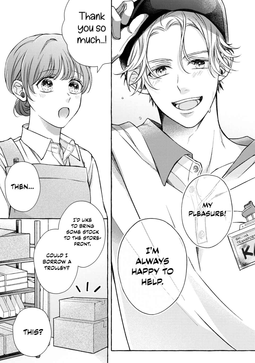 Page 4 Chapter Unknown_8f3a Kakko Tsukanai Haitatsuin-san