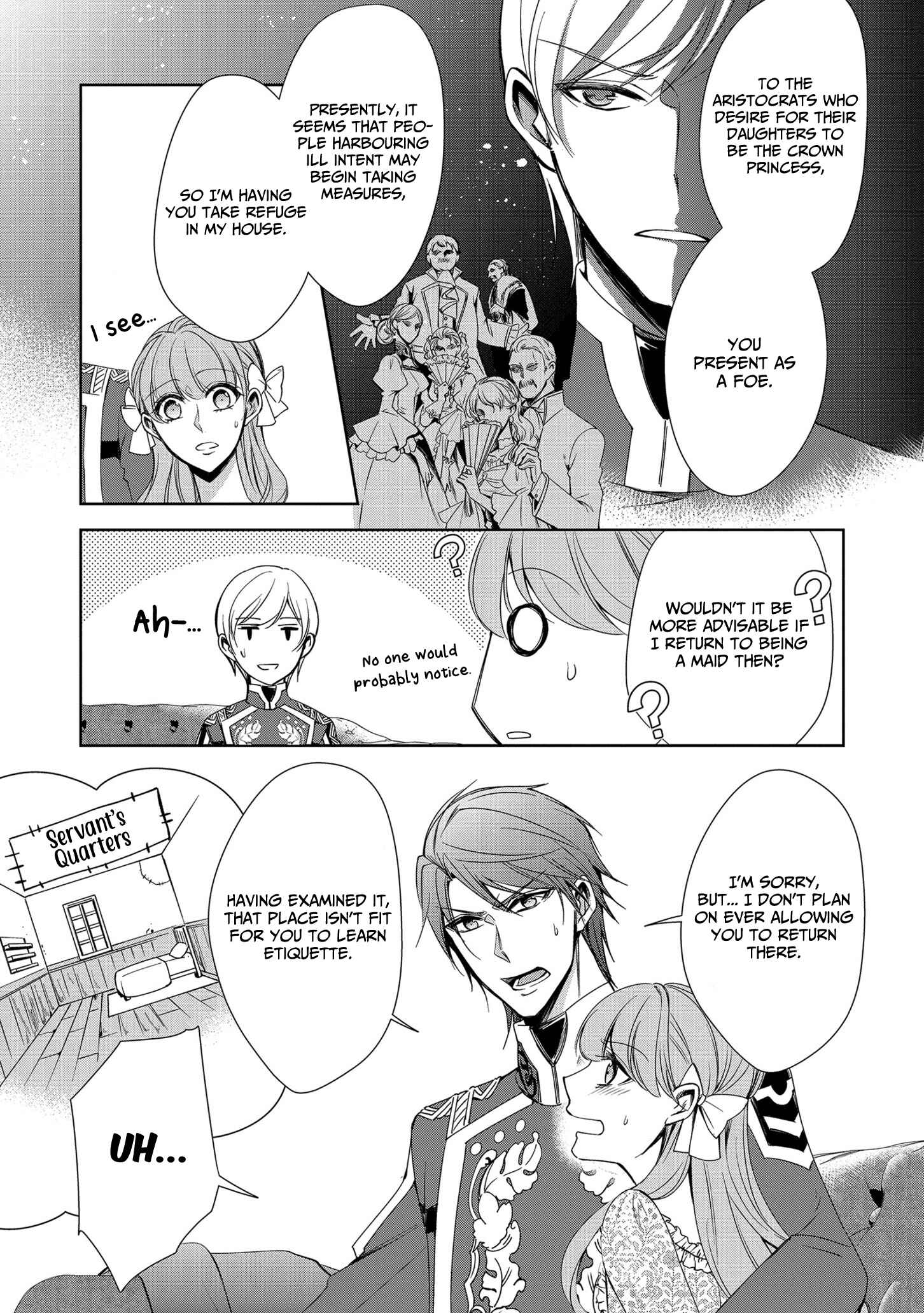 Page 10 Chapter 13 The Earls Daughter Was Suddenly Employed as the Crown Princes Fiancée