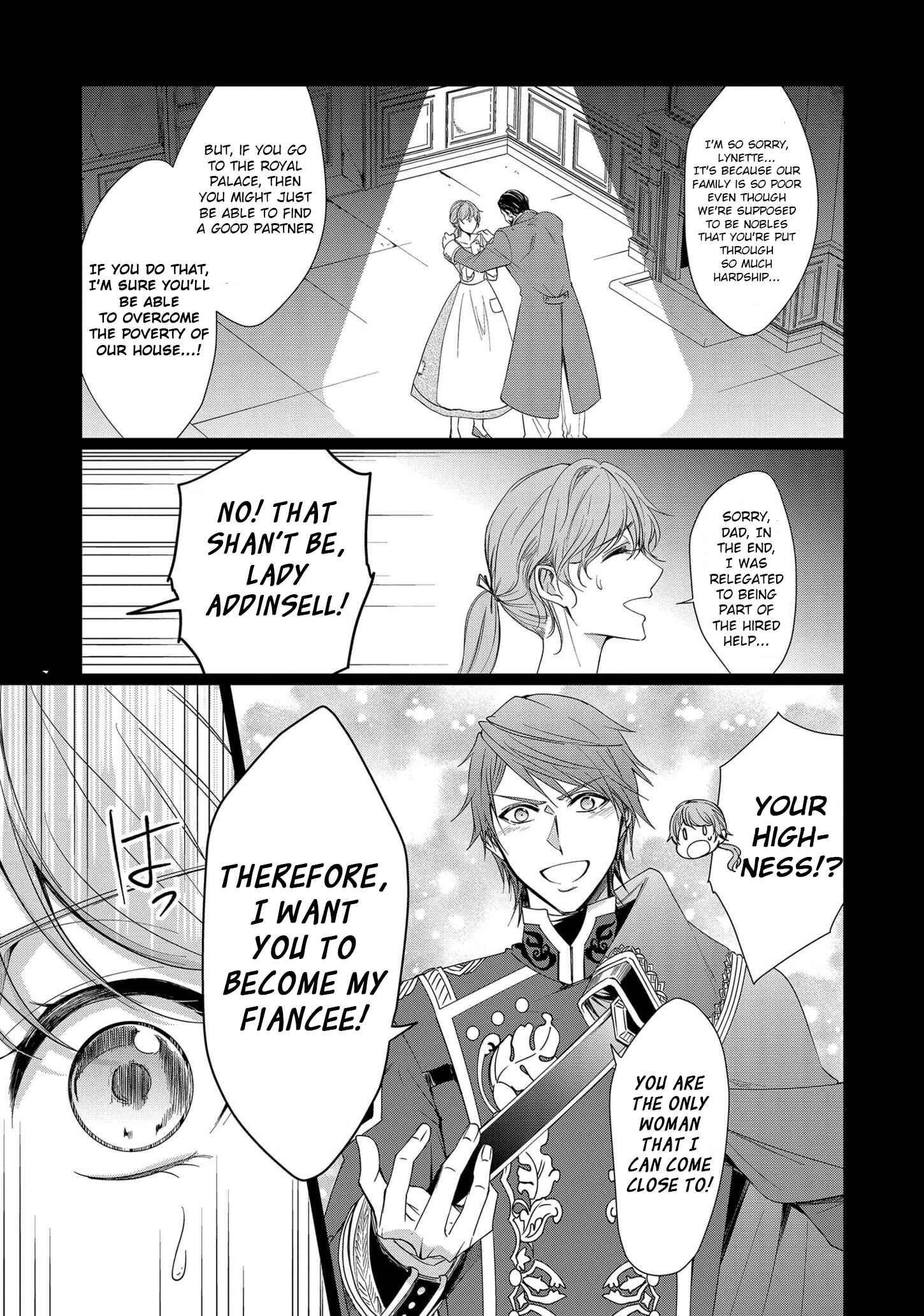 Page 1 Chapter 2 The Earls Daughter Was Suddenly Employed as the Crown Princes Fiancée
