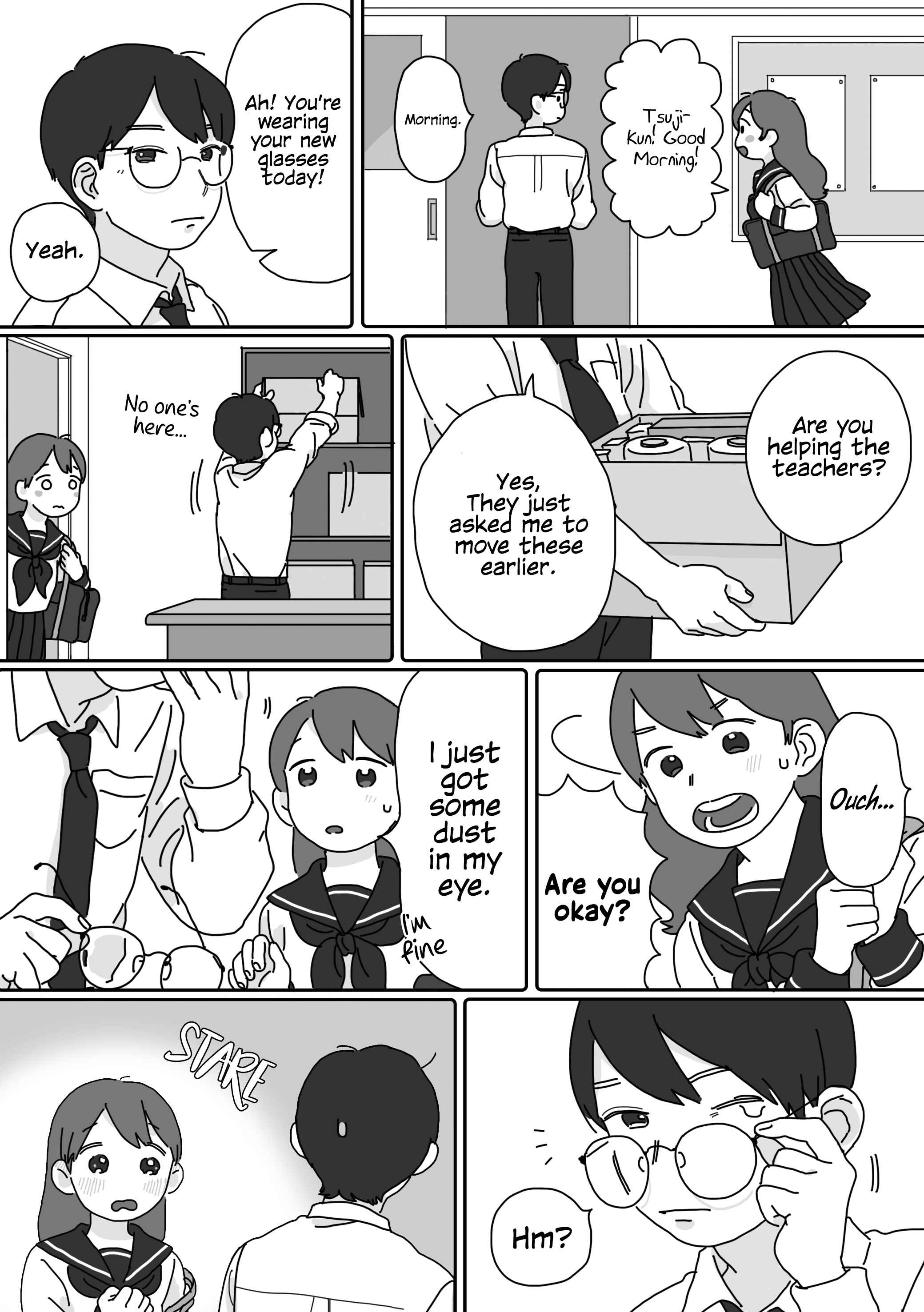 Page 1 Chapter 9 Tsuji-kun And Miyazono-san