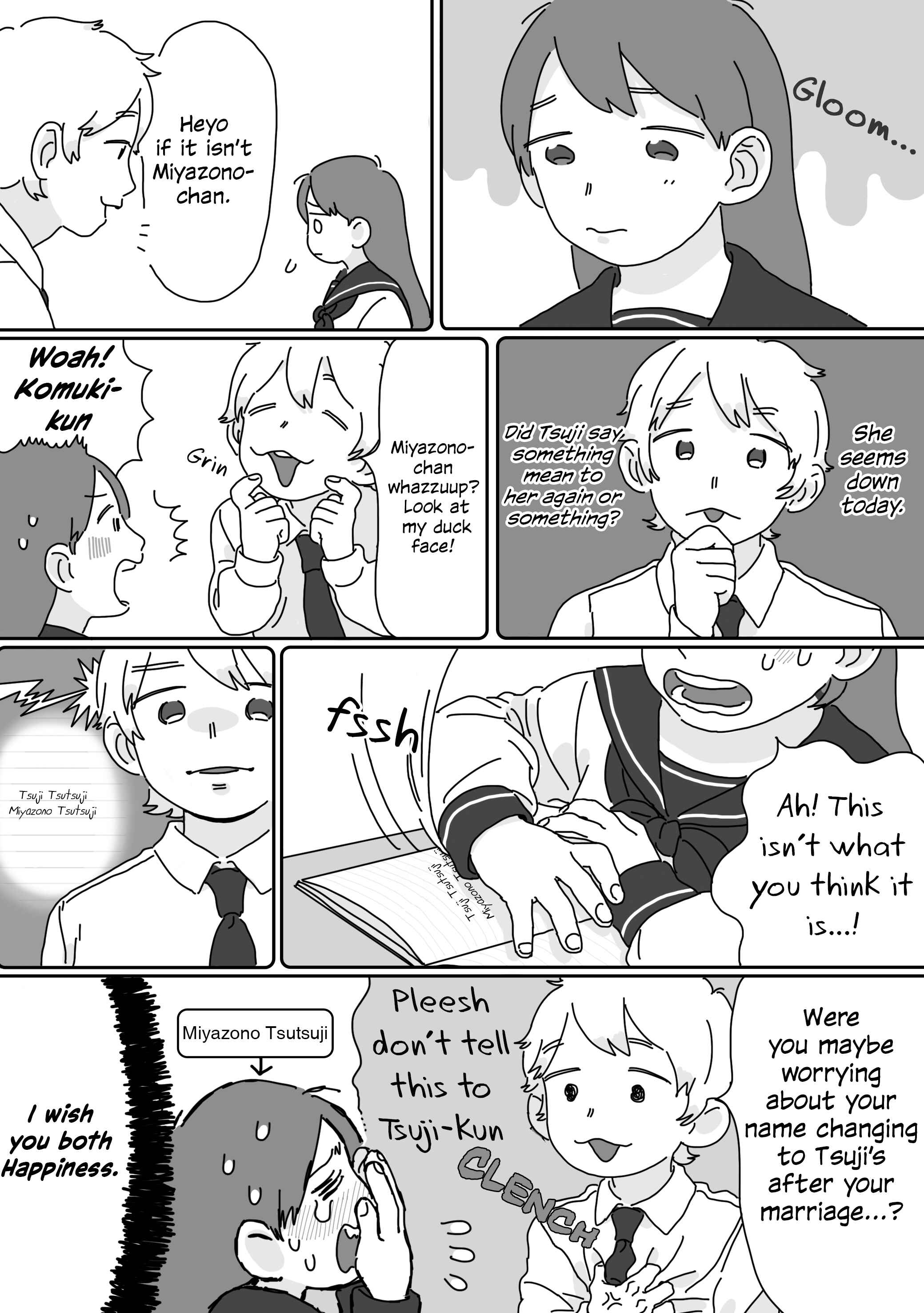 Page 1 Chapter 8 Tsuji-kun And Miyazono-san